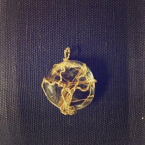 Glass pendant
